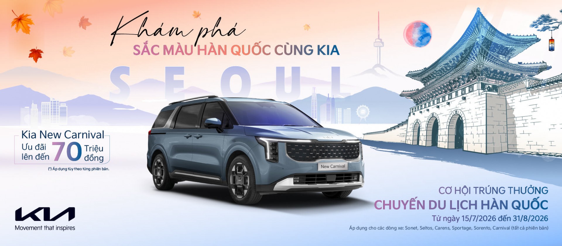 Khám phá sắc màu Hàn Quốc