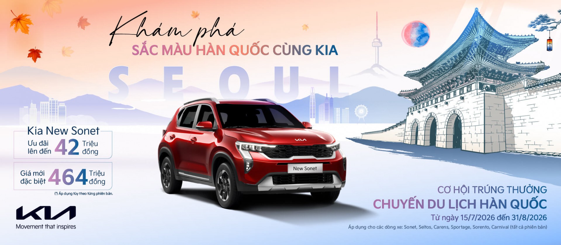 Khám phá sắc màu Hàn Quốc