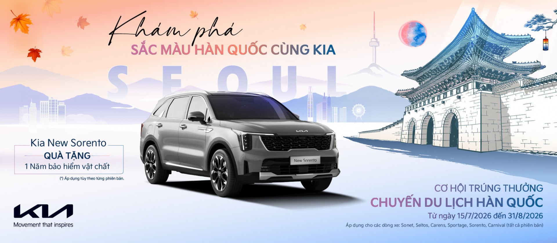 Khám phá sắc màu Hàn Quốc