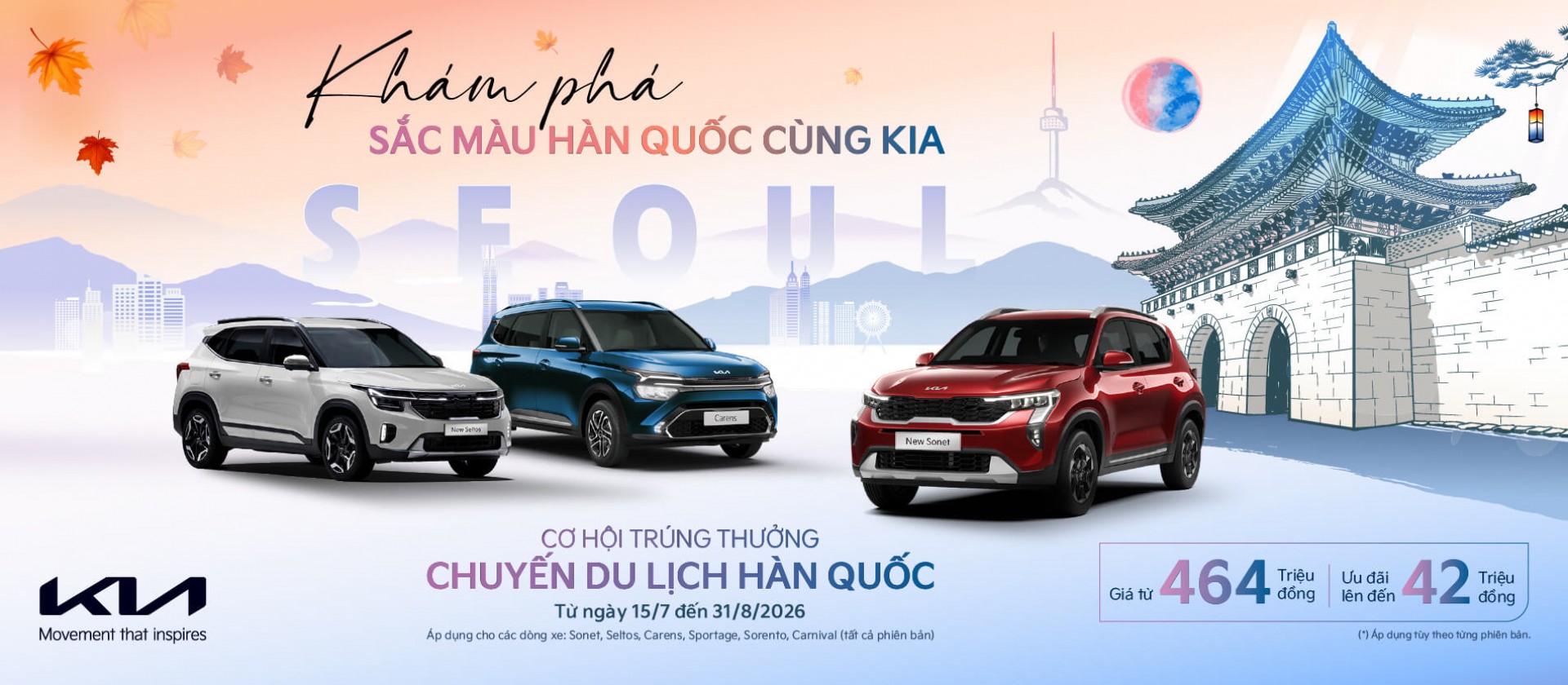 Khám phá sắc màu Hàn Quốc
